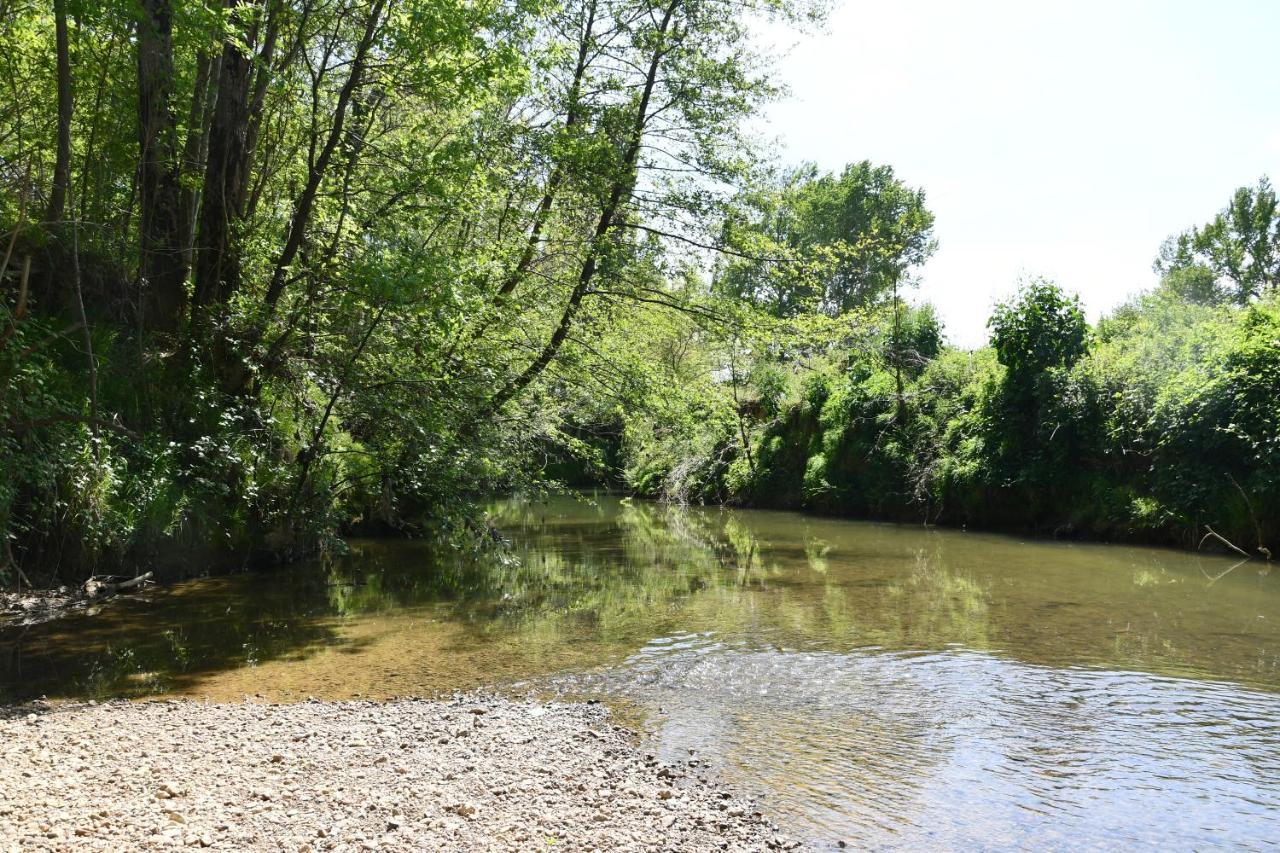 Tente Bivouac Option Bain Chauffee Au Bois Idrac-Respailles エクステリア 写真