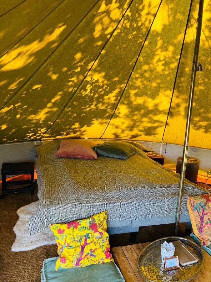 Tente Bivouac Option Bain Chauffee Au Bois Idrac-Respailles エクステリア 写真